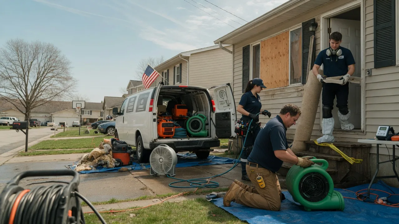 Water Damage Restoration in Horton, MI near me